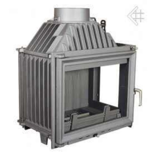 Угловая правая дровяная топка Kratki Maja/P(стекло справа) 