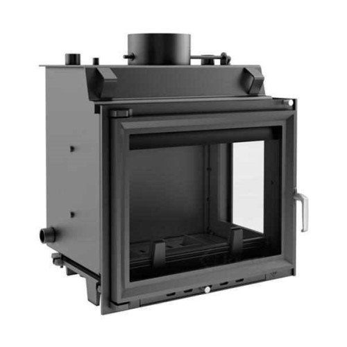 Угловая правая дровяная топка Kratki Maja/PW/BP/12/W(стекло справа) 