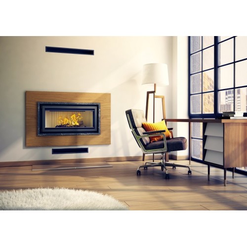 Фронтальная дровяная топка Kratki Mila/PW/24/W 