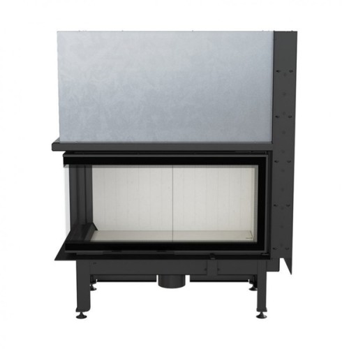 Угловая левая дровяная топка Kratki NADIA/14/L/BS/G (гильотина) 