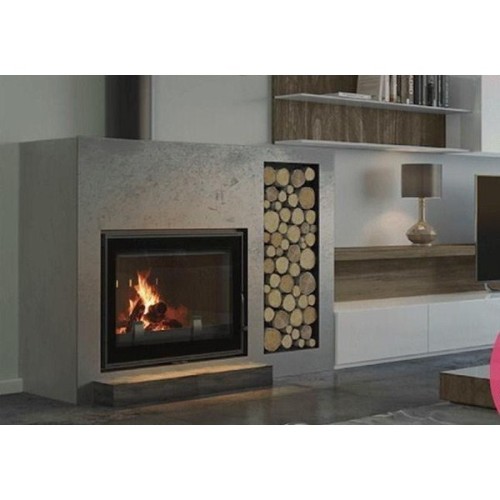 Фронтальная дровяная топка Kratki NADIA/PW/10/W 