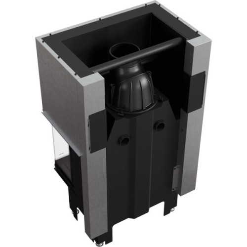 Трёхсторонняя дровяная топка Kratki NBC 7(гильотина) 