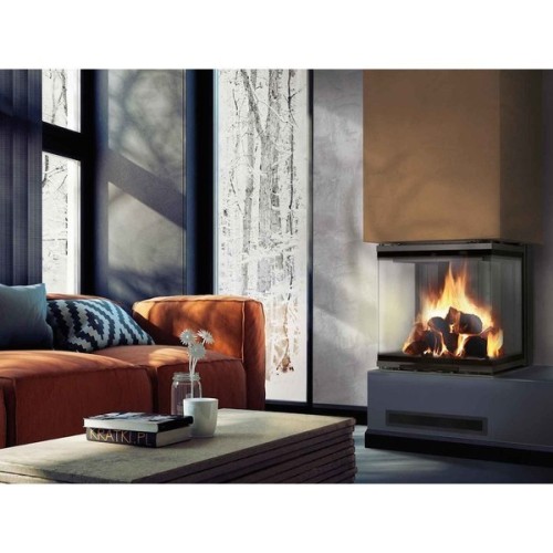 Трёхсторонняя дровяная топка Kratki NBC 8(гильотина) 