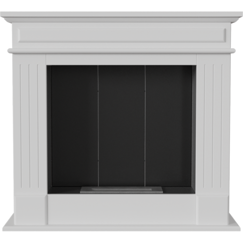 Напольный биокамин Kratki NOVEMBER белый, TUV (ЛЕГО) 