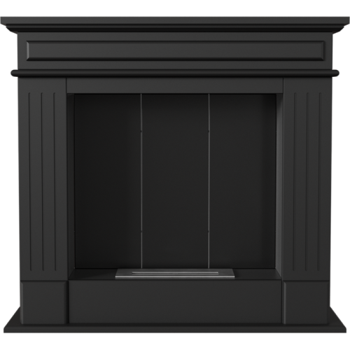 Напольный биокамин Kratki NOVEMBER черный, TUV (ЛЕГО) 