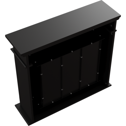 Напольный биокамин Kratki NOVEMBER черный, TUV (ЛЕГО) 