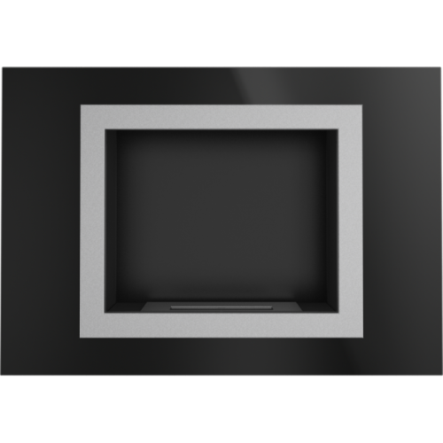 Настенный биокамин Kratki OSCAR черный, TUV 