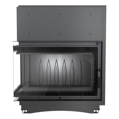 Угловая левая дровяная топка Kratki Oliwia/L/BS/DECO 