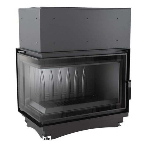 Угловая левая дровяная топка Kratki Oliwia/L/BS/DECO 