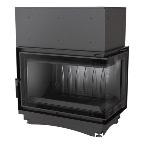 Угловая правая дровяная топка Kratki Oliwia/P/BS/DECO 