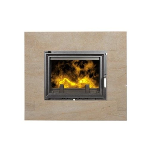 Фронтальная дровяная топка Kratki Oliwia/PW/17/G/W(гильотина) 