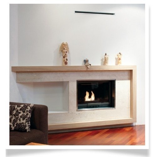 Фронтальная дровяная топка Kratki Oliwia/PW/17/G/W(гильотина) 