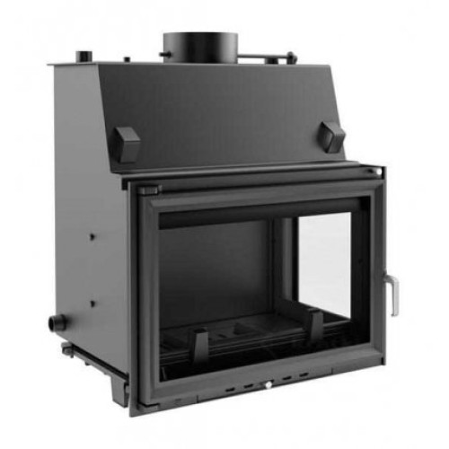 Угловая правая дровяная топка Kratki Oliwia/PW/BP/17/W(стекло справа) 