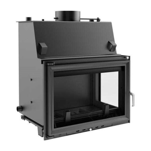 Угловая правая дровяная топка Kratki Oliwia/PW/BP/22/W(стекло справа) 