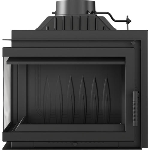 Угловая левая дровяная топка Kratki SIMPLE/M/S/L/BS (угловое стекло слева) 