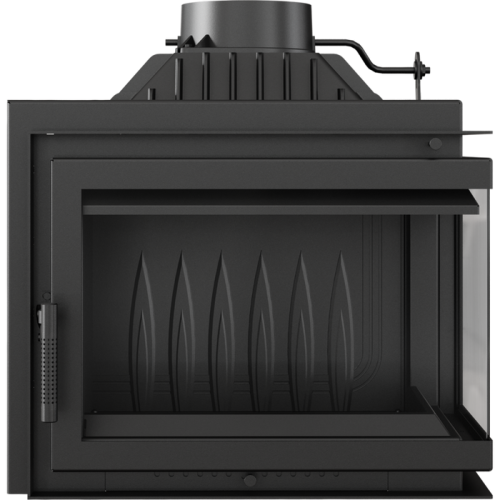 Угловая правая дровяная топка Kratki SIMPLE/M/S/P/BS (угловое стекло справа) 