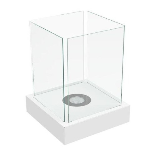 Настольный биокамин Kratki TANGO 4 белый, TUV 