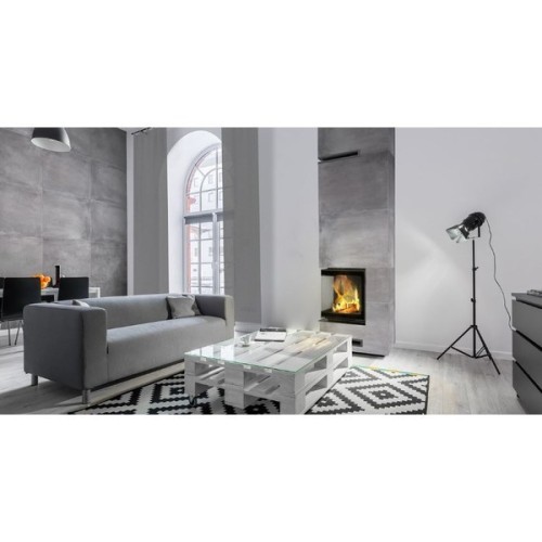 Угловая левая дровяная топка Kratki VNL/480/480 