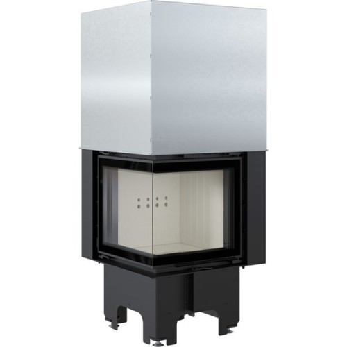 Угловая левая дровяная топка Kratki VNL/480/480 