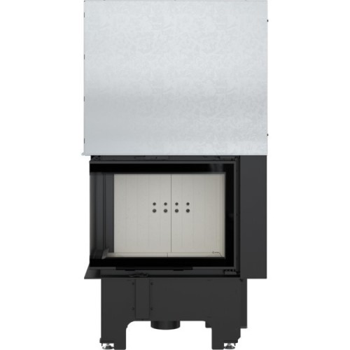 Угловая левая дровяная топка Kratki VNL/610/430 