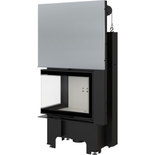 Угловая левая дровяная топка Kratki VNL/610/430 