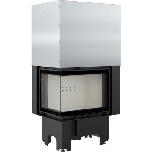Угловая левая дровяная топка Kratki VNL/610/430 