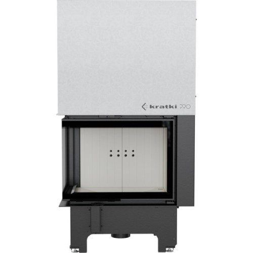 Угловая левая дровяная топка Kratki VNL/700/480 