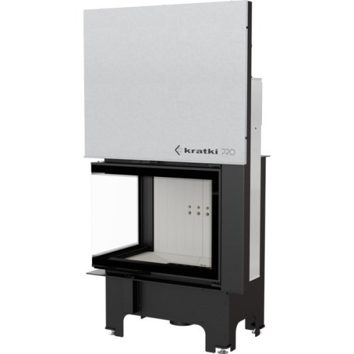 Угловая левая дровяная топка Kratki VNL/700/480 