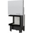 Угловая левая дровяная топка Kratki VNL/700/480 