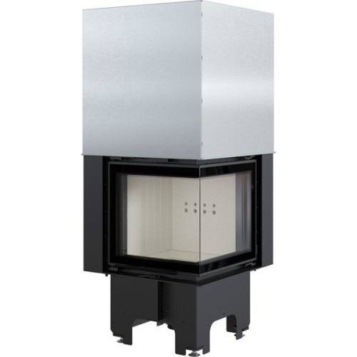 Угловая правая дровяная топка Kratki VNP/480/480 