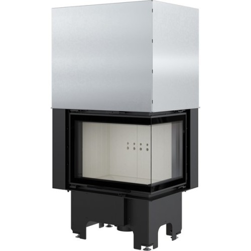 Угловая правая дровяная топка Kratki VNP/610/430 