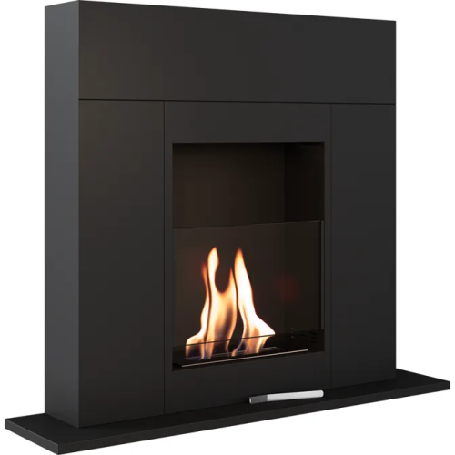 Напольный биокамин Kratki WHISKEY/2 черный, TUV 