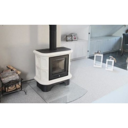 Дровяная печь Kratki WK440 крем 