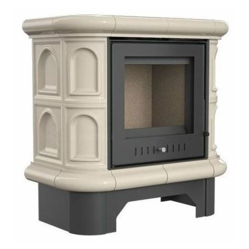 Дровяная печь Kratki WK440 крем 