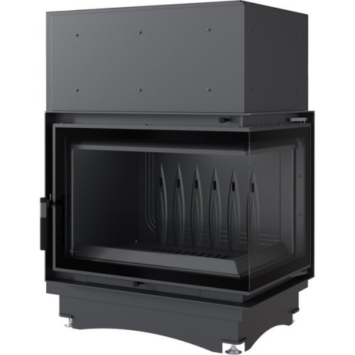 Угловая правая дровяная топка Kratki ZUZIA/ECO/P/BS/DECO 