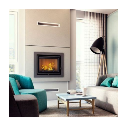 Каминная топка дровяная  Kratki Zuzia/PW/15/W 