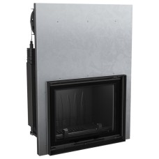 Фронтальная дровяная топка Kratki Zuzia/PW/19/G/W(гильотина)