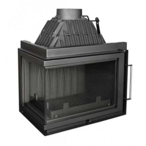 Угловая левая дровяная топка Kratki Zuzia L/BS(угловое стекло слева) 