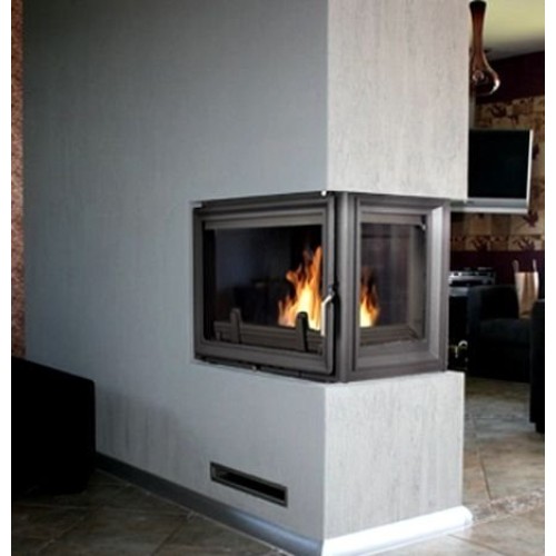 Тоннельная дровяная топка Kratki Zuzia LT(тунель, стекло слева) 