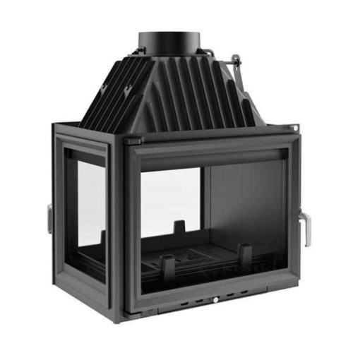 Тоннельная дровяная топка Kratki Zuzia LT(тунель, стекло слева) 