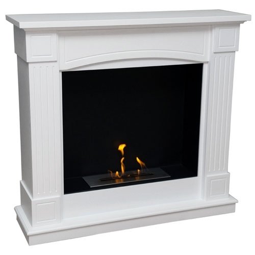 Напольный биокамин Firebird ОЛИМПИЯ, белый 