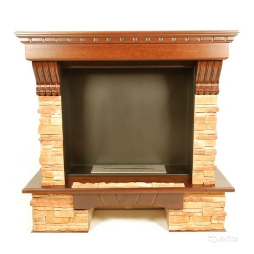 Напольный биокамин Firebird ВАЛЕНСИЯ, темный дуб 