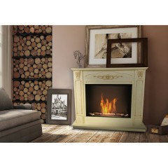 Напольный биокамин Firebird ВЕРОНА, бежевый, патина