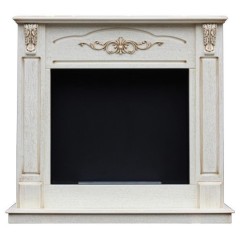 Напольный биокамин Firebird ВЕРОНА, бежевый, патина