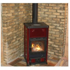 Дровяная печь La Nordica Fedora BO (бордовый)