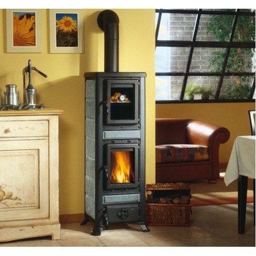 Дровяная печь La Nordica Fulvia Forno Liberty PT (в камне) 