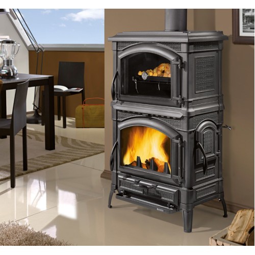 Дровяная печь La Nordica Isotta Forno EVO (черный) 