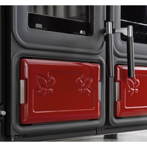 Дровяная печь La Nordica Milly BO (бордовый) 