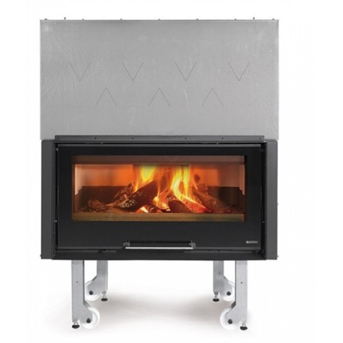 Фронтальная дровяная топка La Nordica Monoblocco 1000 Piano Crystal 