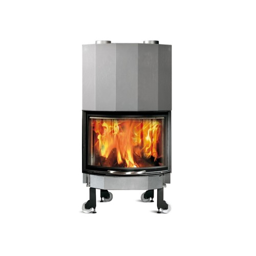 Фронтальная дровяная топка La Nordica Monoblocco in Ironker 750 Tondo 